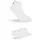 Fila UNISEX INVISIBLE PLAIN SOCKS 6er Pack Weiß 43-46