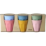 Rice Medium Becher 0,25 l Bunt 6 St.