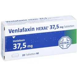Venlafaxin Hexal 37,5 mg Tabletten 20 St