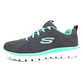 SKECHERS Graceful - Get Connected charcoal/green 37