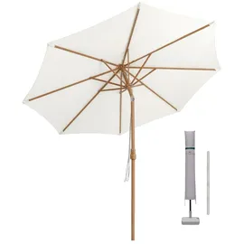Sekey Sonnenschirm Ø 300 cm Creme