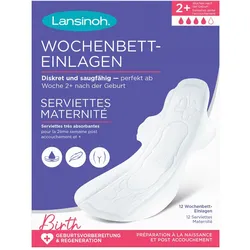 Lansinoh Wochenbett-einlagen +2 Wochen 12 St