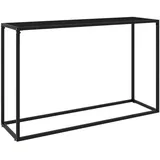 vidaXL Konsolentisch 120x35x75 cm schwarz