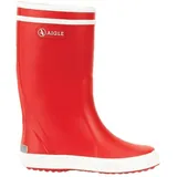 Aigle Mixte enfant Lolly-pop Bottes de Pluie, Rouge Blanc, 26 EU - 26 EU