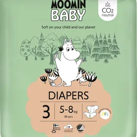 Delipap Moomin Baby Windel Gr.3 (5-8kg) | 48.0 Stück,
