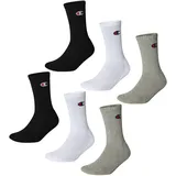 Champion Tennissocken 6er Pack Schwarz/Weiß/Grau 35-38