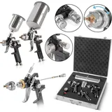 STAHLWERK HVLP Lackierpistolen SGS-1125 ST 21-teilges Set