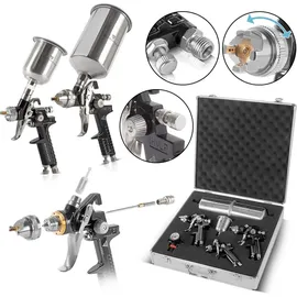 STAHLWERK HVLP Lackierpistolen SGS-1125 ST 21-teilges Set