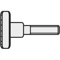 TOOLCRAFT 188713 Rändelschrauben M3 8 Mm DIN 464 Stahl galvanisch verzinkt 10St.