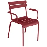 Fermob Luxembourg Gartenstuhl 49 x 52 x 88 cm rot