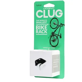 Hornit Clug Hybrid Wandhalterung Fahrradständer weiß/orange