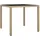 vidaXL Gartentisch 90 x 47,5 x 13,1 cm Beige