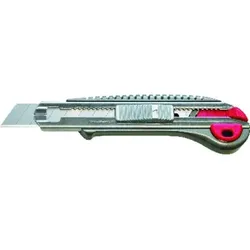Cuttermesser mit Magazin, 18mm Klingenbreite - silber