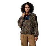 Columbia Sequoia Grove Printed Half Zip stone green horizons L