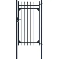 GAH Alberts Alberts Einzeltor Columbus 180 x 96,5 cm matt schwarz