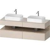 Duravit Waschtischunterschrank wandhängend „Qatego“ 160 × 60 × 55 cm