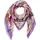 CAMEL ACTIVE Damen Schal aus reiner Baumwolle Lila-Orange, womenswear-OS - Einheitsgröße