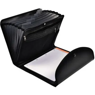 Exacompta Fächermappe Exafolio 6 Fächer grau