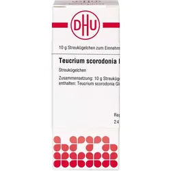 TEUCRIUM SCORODONIA D 6 Globuli 10 g