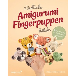 Niedliche Amigurumi-Fingerpuppen häkeln