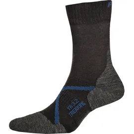 P.A.C. TR 3.2 Trekking Merino Light Wandersocken 1 Paar Schwarz 35-37