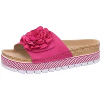 Rieker Damen Sandalen für Damen, pink, Größe: 42