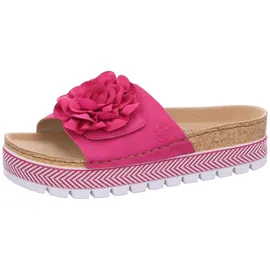 Rieker Damen Sandalen für Damen, pink, Größe: 42