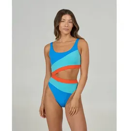 Salty Crew Surf Break One Piece Badeanzug Bold Blue S