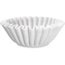 demotex gmbh Casa Padrino Luxus Deko Marmor Schüssel Weiß Ø 30 x H. 10 cm - Deko Schale - Runde Obstschale - Esstisch Deko - Deko Accessoires - Luxus Accesso... - Weiß
