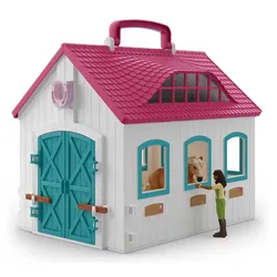 Schleich 42703 - Horse Club - Offenstall Kleines Hufeisen