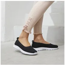 LASCANA Sneaker Ballerinas Damen schwarz Gr.39
