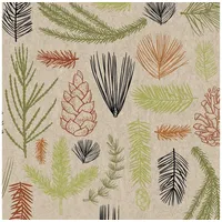 Paper+Design Motivserviette 33x33cm Naturals Herbst 203433 2lag