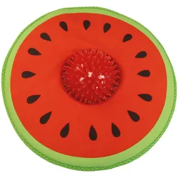 Hundespielzeug - 2in1 Frisbee Melone mit Noppenball 1 St