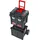 ADB Werkzeugkoffer Kunststoff 495x350x712mm rot/schwarz ohne Bestückung