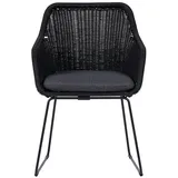 VCM ebuy24 Gartenstuhl Sif grau.
