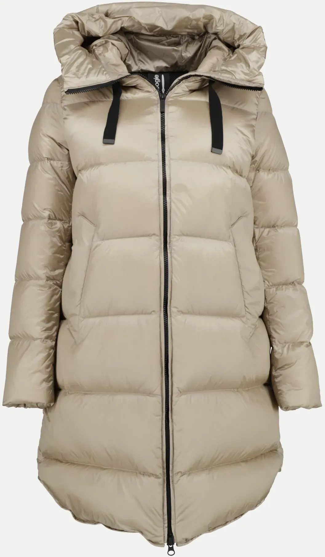Gesteppte Daunenjacke Geneva Beige L