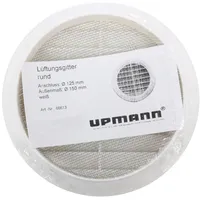 Upmann Lüftungsgitter rund ø 125 weiß 66613