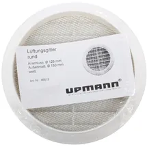 Upmann Lüftungsgitter rund ø 125 weiß 66613