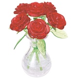 HCM 3D Crystal-Puzzle Rote Rosen (59171)