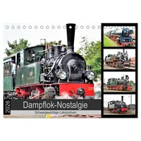 Calvendo Dampflok-Nostalgie - 2026 schwergewichtige Lokomotiven (Tischkalender 2026 DIN
