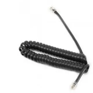 Snom Ersatzhörerspiralkabel 820/821/870*schwarz* Telefon
