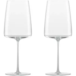 Zwiesel Glas - Simplify Weinglas, fruchtig & fein, 555 ml (2er Set)
