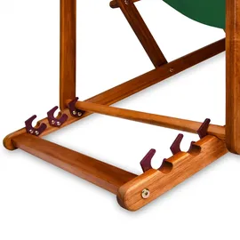CASARIA Deckchair 94 x 60 x 94 cm grün