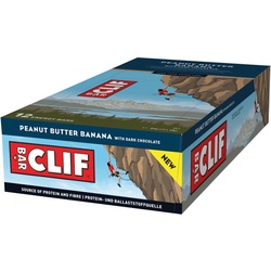 Clif Bar Peanut Butter Banana Energieriegel - 1 Karton = 12 Stück á 68g