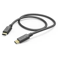 Hama USB-C auf USB-C 1 m Schwarz