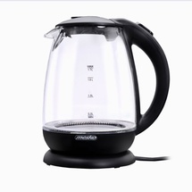 Mesko MS 1263 Glas-Wasserkocher 1,7 Liter 2200 Watt LED Beleuchtung