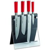 Friedr. Dick Dick Red Spirit Messerblock 4-tlg. rot/schwarz
