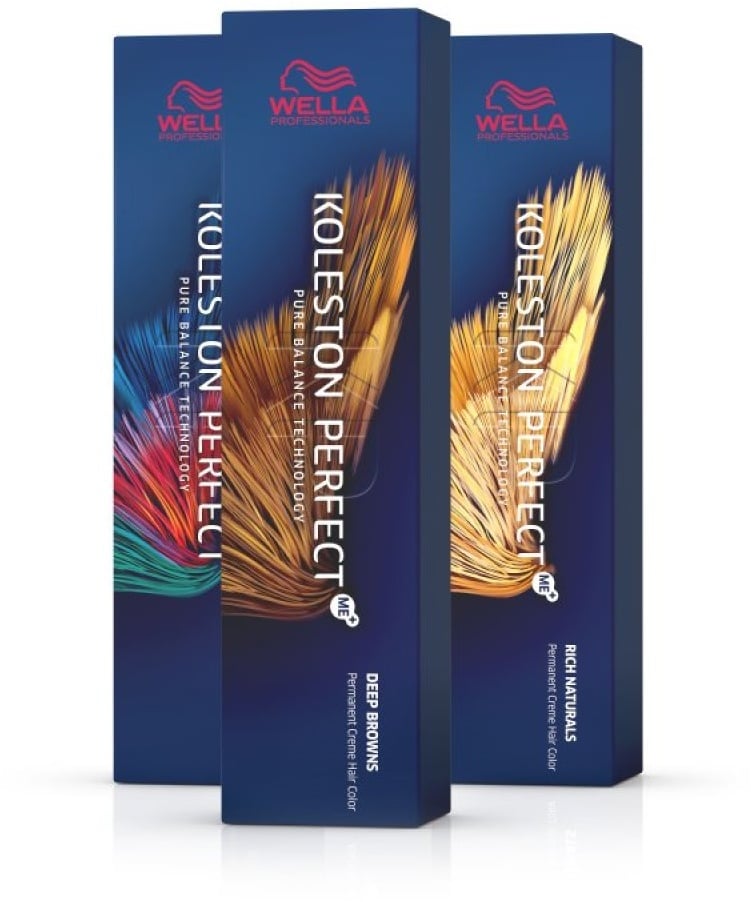 Wella Koleston Perfect Me+ Farben 60ml, Wella Koleston Perfect Me Farben - Neu: 44/0 mittelbraun intensiv natur