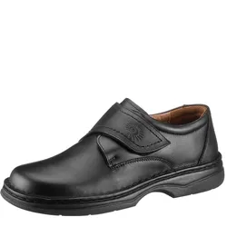 Klettschuh HELIX, Herren, Gr. 44, schwarz, Glattleder, sportlich, Schuhe
