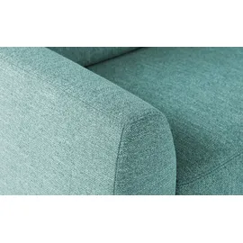 Smart Ecksofa Valencia ¦ türkis/petrol ¦ Maße (cm): B: H: 90 T: 173.0